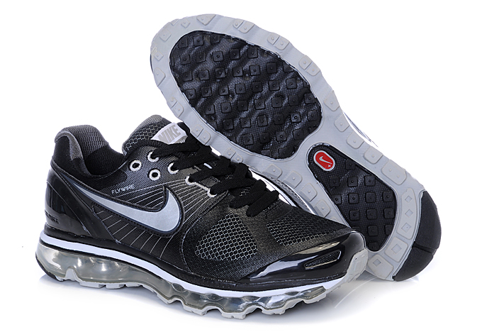 Mens Nike Air Max 2010 Black Grey